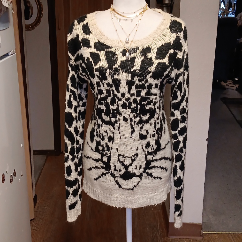 DECREE LEOPARD SWEATER